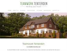 Tablet Screenshot of buildertenterden.com